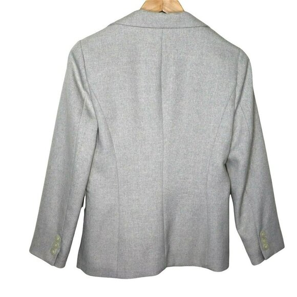 BRASS Made in Italy Women's Beige Single Button Lined Blazer Jacket | Size XL - Picture 4 of 6